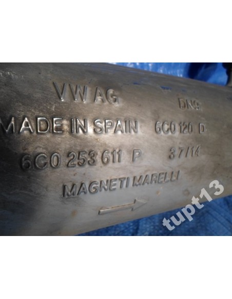 VW POLO 6C0 13-16 R 1.0 TSI TŁUMIK 6C0253611P