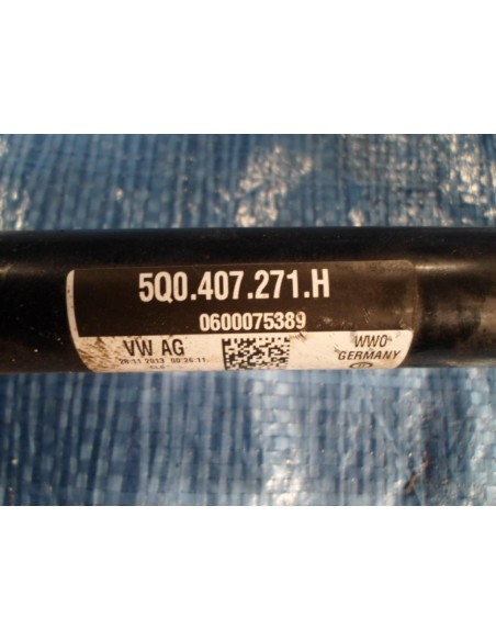 VW AUDI SEAT SKODA PÓŁOŚ KOMPLETNA 5Q0407271H