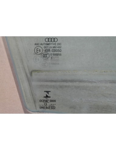 AUDI Q7 4M SZYBA DRZWI PRAWA PRZEDNIA