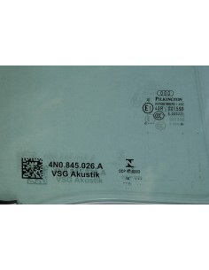 AUDI A8 4N D5 SZYBA DRZWI PRAWA TYLNA PODWÓJNA 2