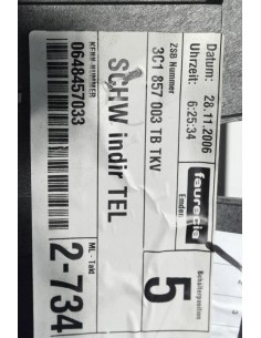 VW PASSAT B6 DESKA ROZDZIELCZA KONSOLA 3C1857003 2