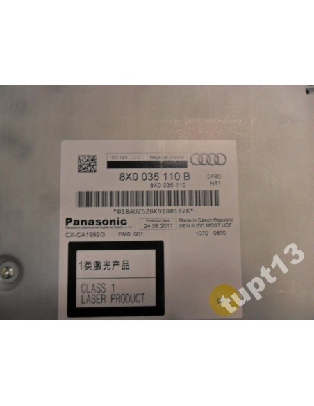 AUDI CZYTNIK ZMIENIARKA CD 8X0035110B