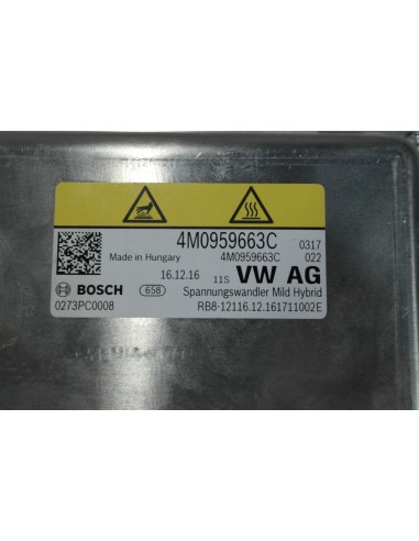 AUDI 3.0 TFSI PRZETWORNICA NAPIĘCIA 4M0959663C