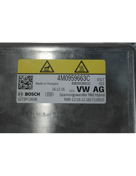 AUDI 3.0 TFSI PRZETWORNICA NAPIĘCIA 4M0959663C