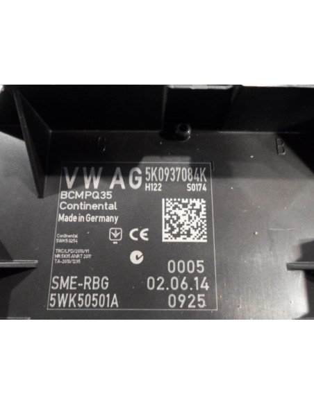 VW SHARAN 2011-16R MODUŁ KOMFORTU 5K0937084K