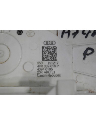 AUDI A7 4K8 ZAMEK DRZWI PRAWY TYŁ 4K1839016P