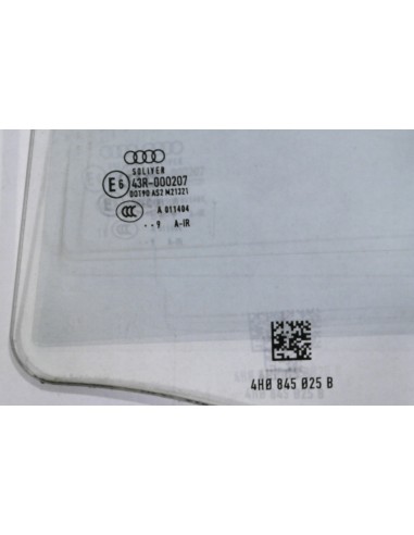 AUDI A8 4H SZYBA DRZWI LEWA TLNA PODWÓJNA