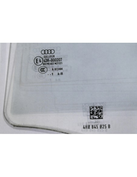 AUDI A8 4H SZYBA DRZWI LEWA TLNA PODWÓJNA