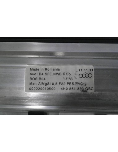 AUDI A8 4H ROLETA DRZWI LEWA TYLNA 4H0861333