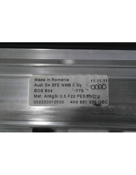 AUDI A8 4H ROLETA DRZWI LEWA TYLNA 4H0861333