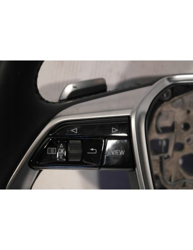 AUDI A8 4N D5 KIEROWNICA MULTIFUNKCYJNA CZARNA DSG