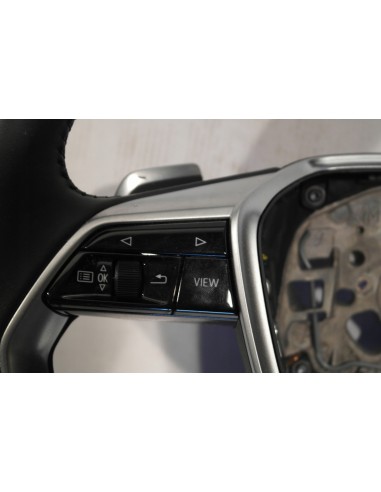 AUDI A8 4N D5 KIEROWNICA MULTIFUNKCYJNA CZARNA DSG