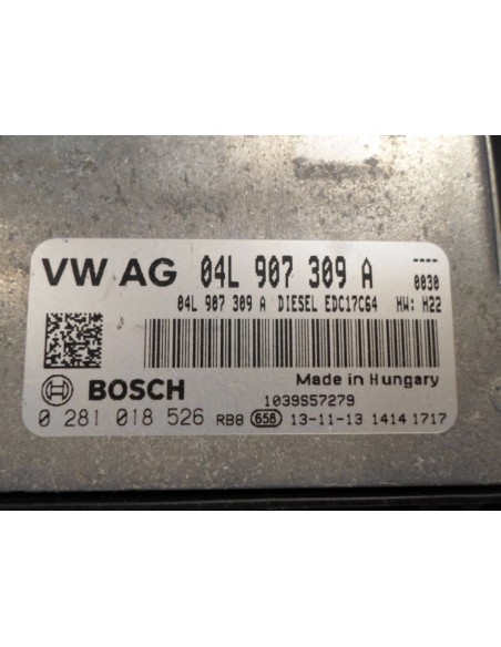 VW STEROWNIK KOMPUTER SILNIKA 04L907309A