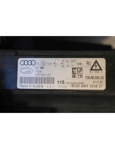 AUDI Q3 LAMPA PRAWA XENON 8U0941004D