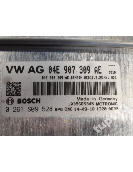 VW TIGUAN FL 1.4 TSI KOMPUTER SINIKA 04E907309AE