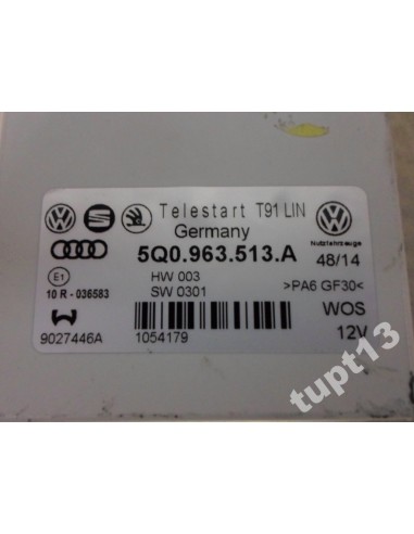 VW AUDI SEAT SKODA MODUŁ TELESTART 5Q0963513A T91