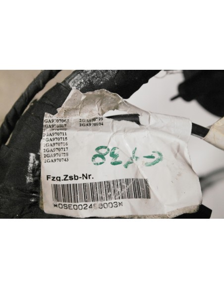 VW T-ROC 2.0 TSI MANUAL WIĄZKA KOMORY SILNIKA