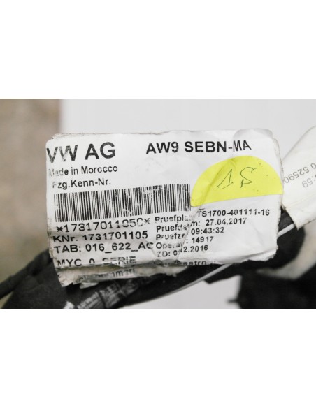 VW T-ROC 2.0 TSI MANUAL WIĄZKA KOMORY SILNIKA