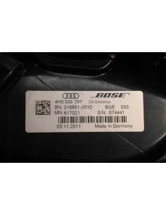 AUDI A8 D4 ZESTAW GŁOŚNIKÓW BOSE 4G0035223C 2
