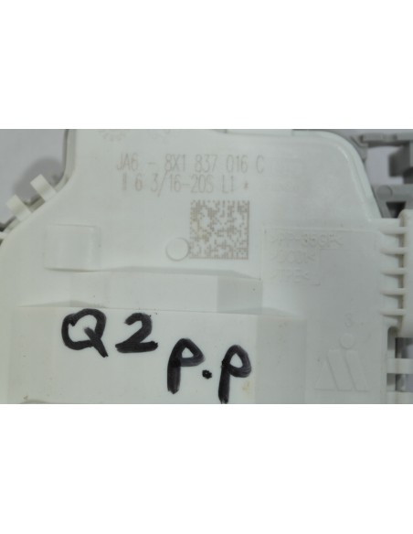 AUDI Q2 ZAMEK DRZWI PRAWY PRZÓD 8X1837016C