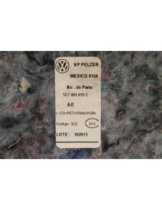 VW JETTA 5C6 FILC POD DYWAN WYGŁUSZENIE WNĘTRZA 2