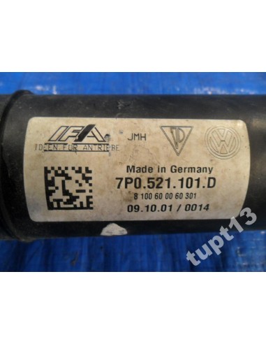 VW TOUAREG WAŁ NAPĘDOWY 7P0521101D