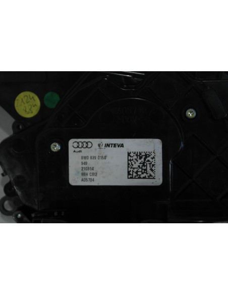 AUDI Q7 4M ZAMEK DRZWI LEWY TYŁ 8W1839015B