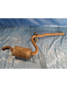 VW JETTA 5C6 2.0 TDI TŁUMIK ŚRODKOWY 1K0119G